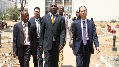 公司总裁出访刚果（金）卢本巴希大学